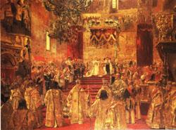 Henri Gervex The Coronation  of Nicholas II France oil painting art
